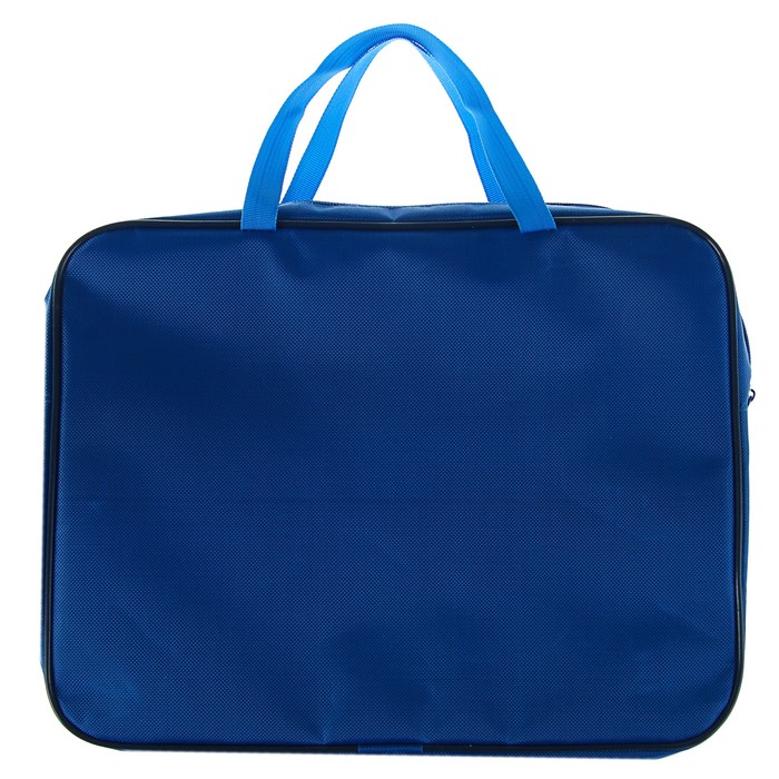 Папка с ручками текстиль А4 60мм 335х260 Auto-fury, твёрдое дно