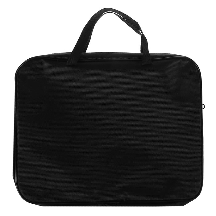 Папка с ручками текстиль А4 60мм 335х260 «Виды спорта», твёрдое дно