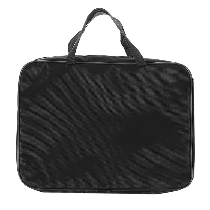 Папка с ручками текстиль А4 60мм 335х260 «Скорость без границ», твёрдое дно