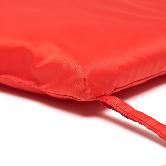 Подушка-матрас водоотталкивающ. 195х63х3,5 см, оксфорд 100% пэ, красный, синтетическое волокно
