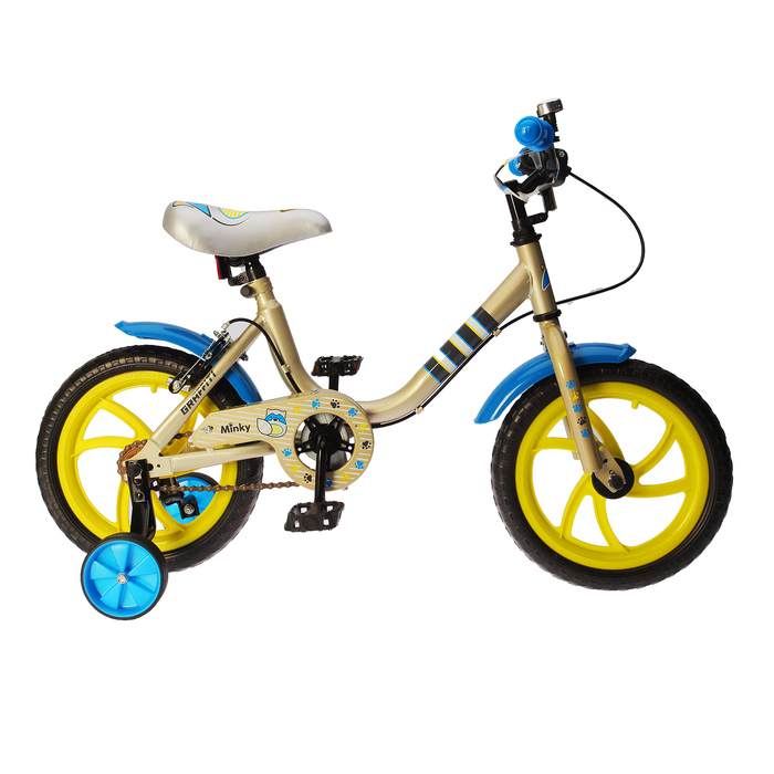 Велосипед 14" Graffiti Minky бежевый