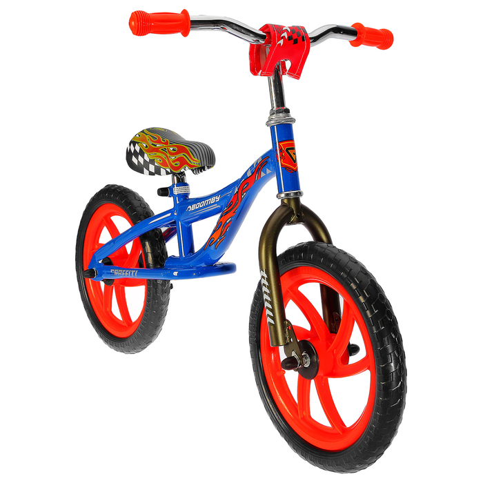 Беговел 14" Boomby, цвет синий