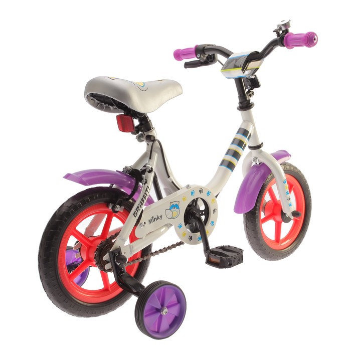 Велосипед 12" Graffiti Minky белый