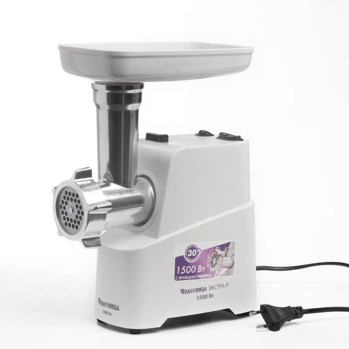 Мясорубка электрическая "Чудесница" ЭКСТРА ЭМШ 1500-Р4, с реверсом, 1500Вт. 35 кг/ч