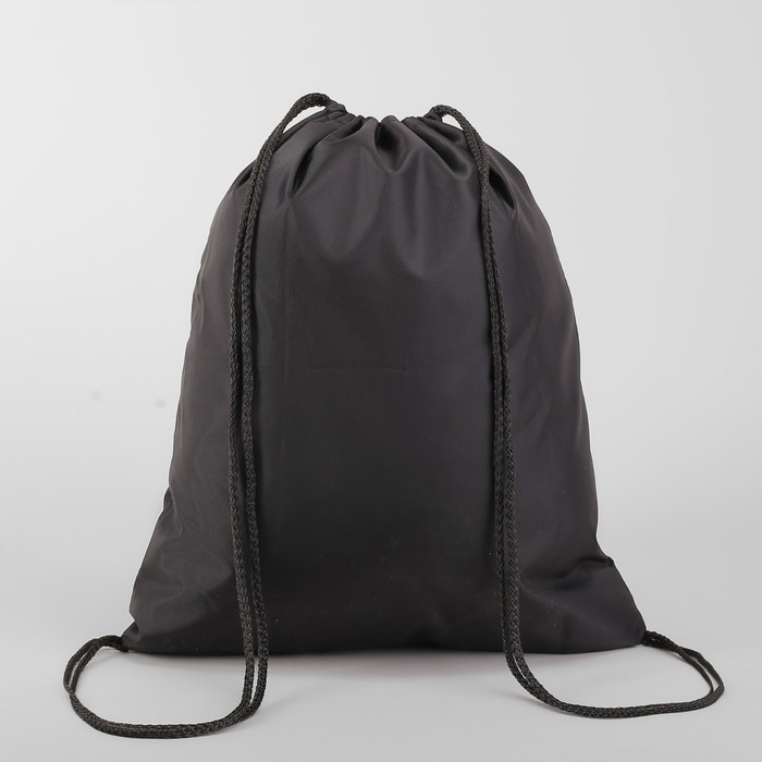 Мешок для обуви "Панда", отдел на шнурке, наружный карман