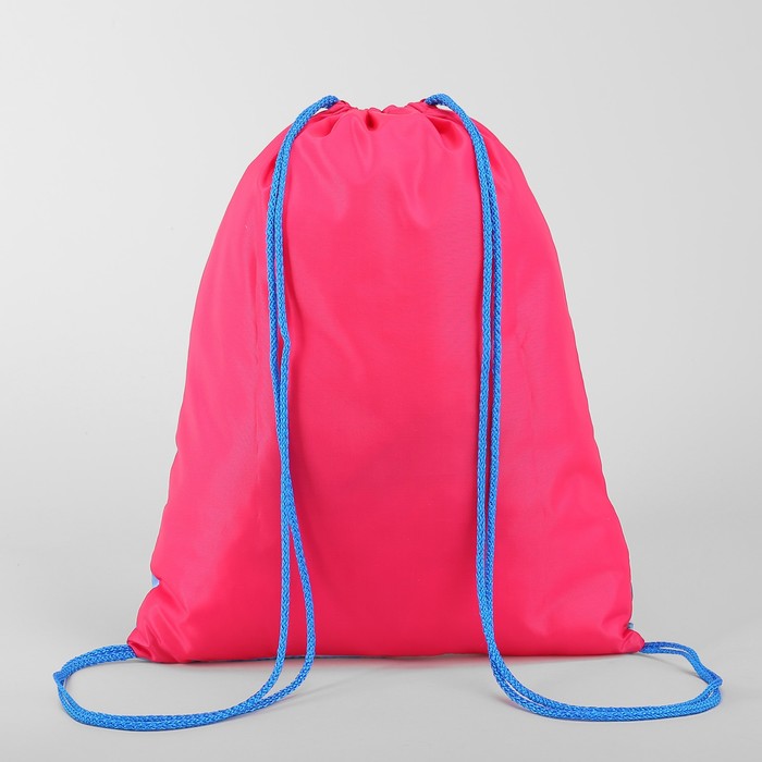 Мешок для обуви "Собака под зонтом", отдел на шнурке