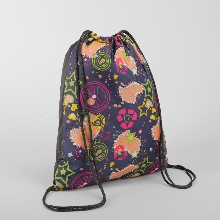 Мешок для обуви "Звёзды", отдел на шнурке