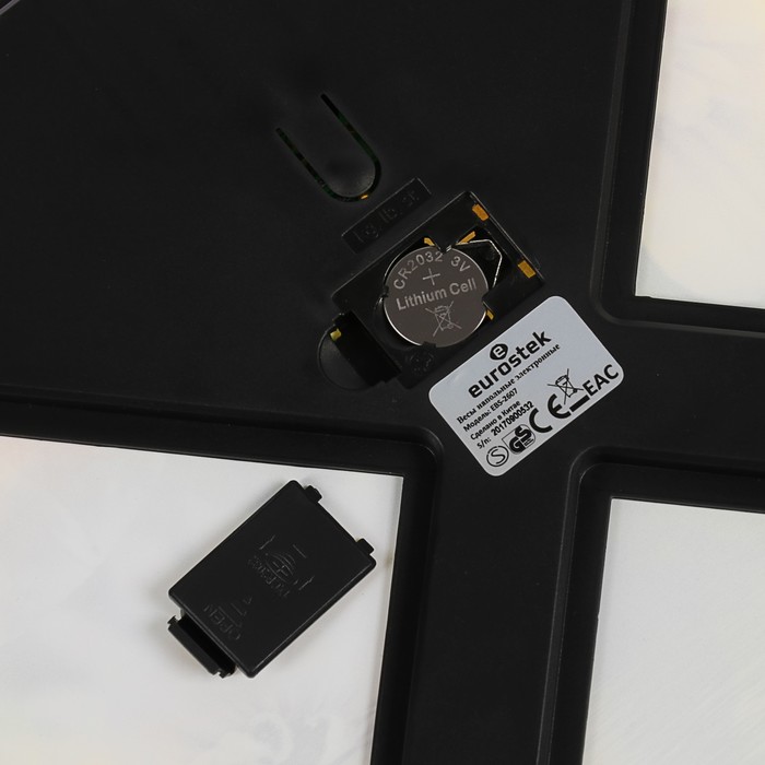 Весы напольные EuroStek ЕВS-2607, электронные, до 180 кг