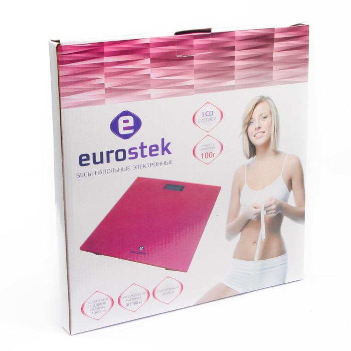 Весы напольные EuroStek ЕВS-2803, электронные, до 180 кг