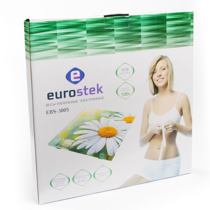 Весы напольные EuroStek ЕВS-3005, электронные, до 180 кг