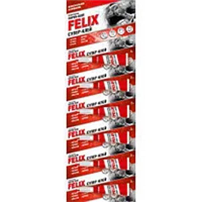 Клей-супер FELIX на дисплее