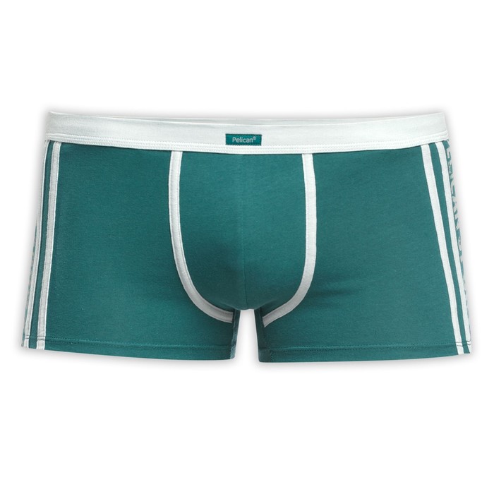 Трусы мужские, размер XXL, цвет зелёный