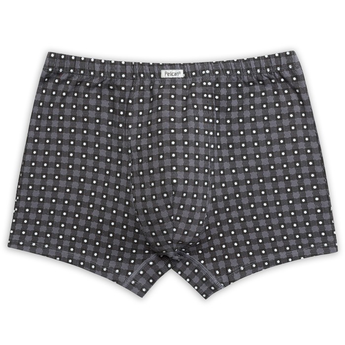 Трусы мужские, размер XXL, цвет тёмно-серый