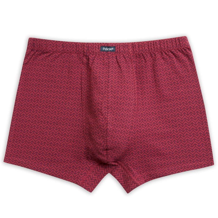 Трусы мужские, размер M, цвет бордовый