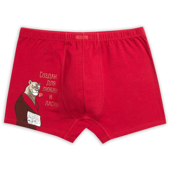 Трусы мужские, размер XL, цвет бордовый