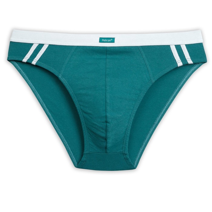 Трусы мужские, размер L, цвет зелёный