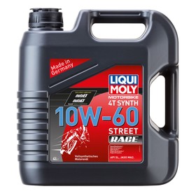 

Масло моторное LiquiMoly 4Т 10W-60 Racing Synth SLW-МА-2, 4 л