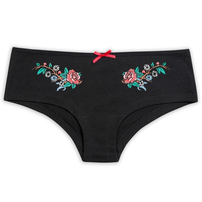 Трусы женские, размер L, цвет чёрный