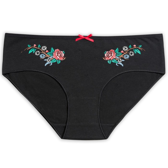 Трусы женские, размер L, цвет чёрный