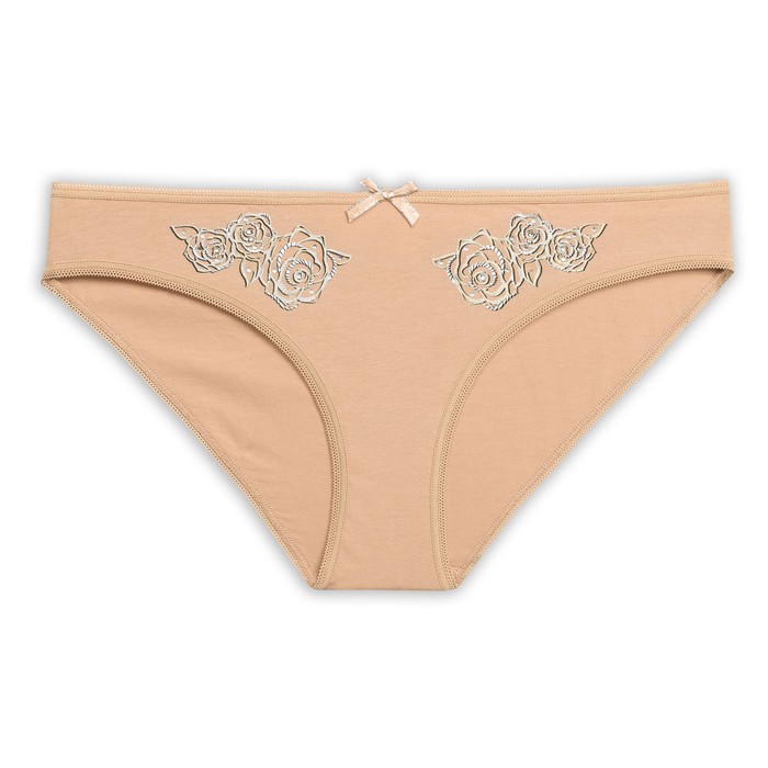 Трусы женские, размер M, цвет бежевый