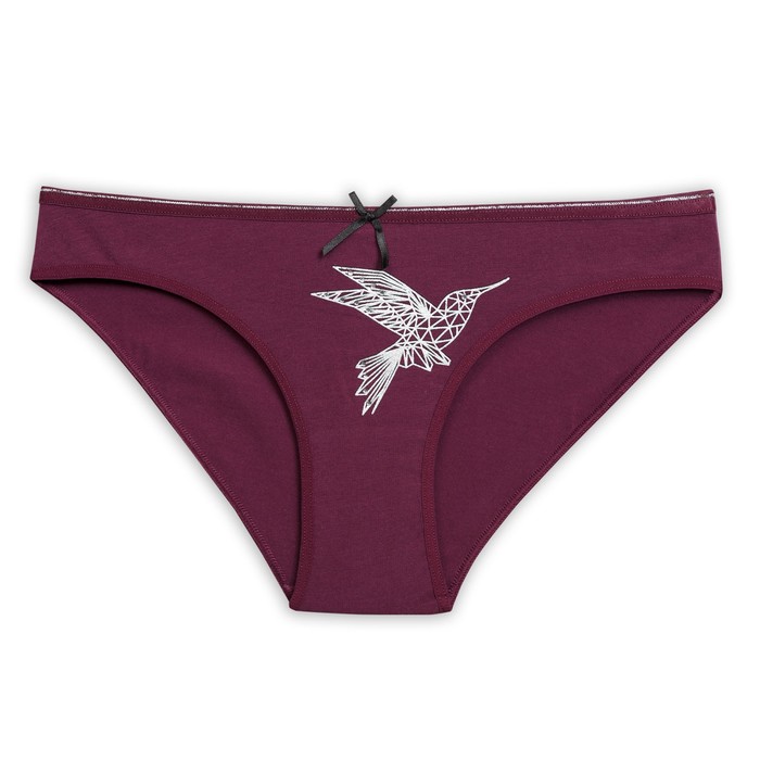 Трусы женские, размер M, цвет черника