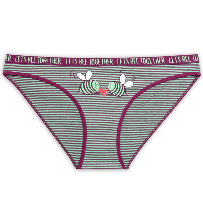 Трусы женские, размер XS, цвет зелёный