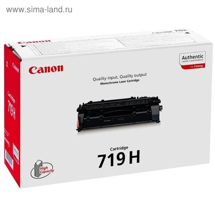 Картридж Canon 719H 3480B002 для i-Sensys MF5840/MF5880/LBP6300/LBP6650 (6400k), черный картридж canon 719h черный