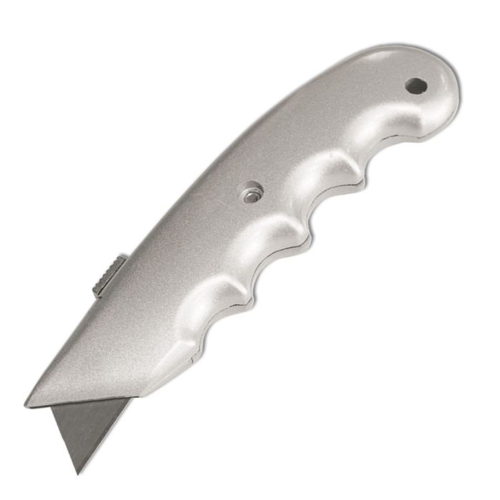 Нож универсальный SANTOOL, корпус металл, трапеция, усиленный