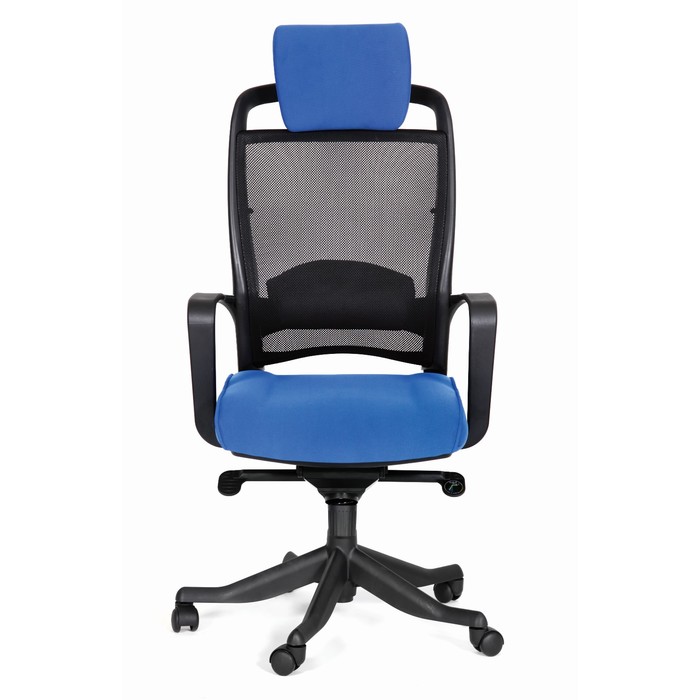 Офисное кресло Chairman 283, синий/чёрный