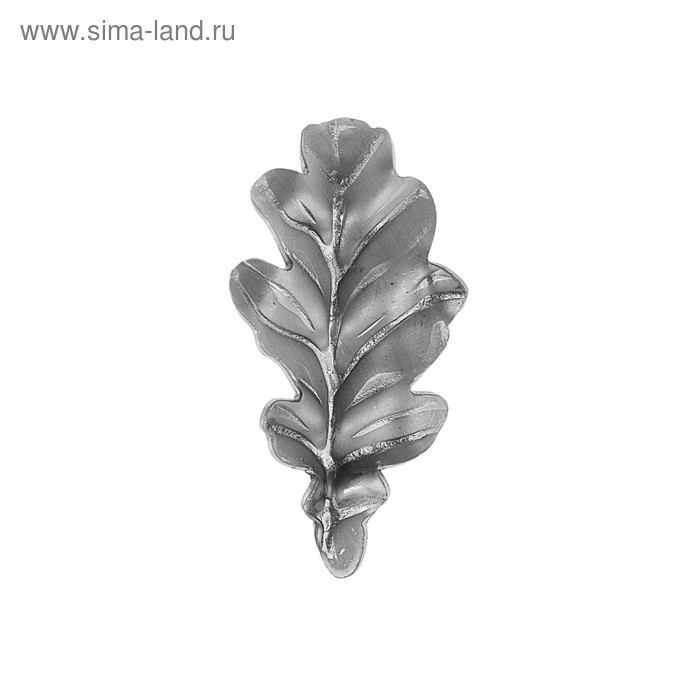 браслет медный дубовый лист Лист дубовый 97х50х2 мм