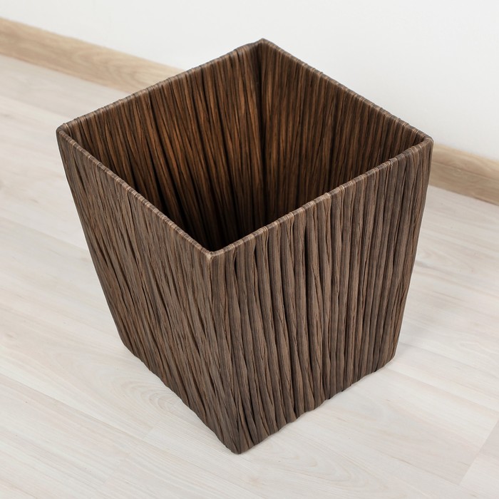 Корзина для хранения плетеная 23х23х25,5 см