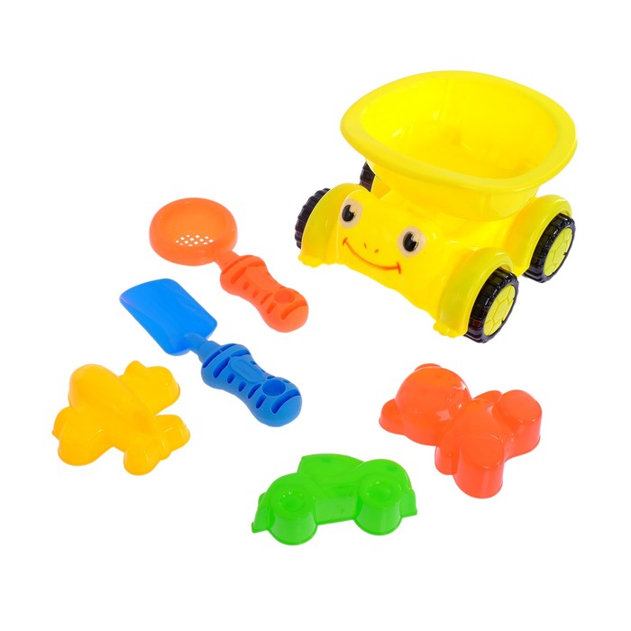 Песочный набор "Поехали", 6 предметов, МИКС