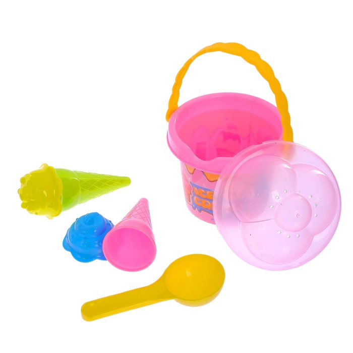 Песочный набор "Мороженка", 6 предметов, МИКС