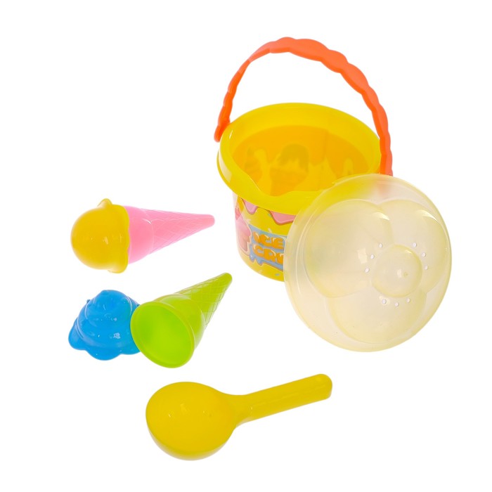 Песочный набор "Мороженка", 6 предметов, МИКС