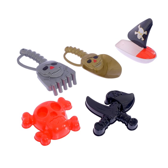 Песочный набор "Пиратские истории", 5 предметов