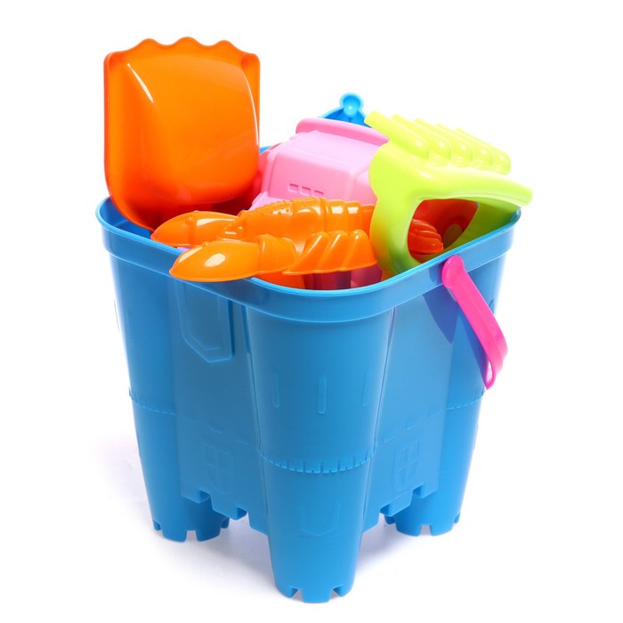 Песочный набор "Бибика", 8 предметов, МИКС