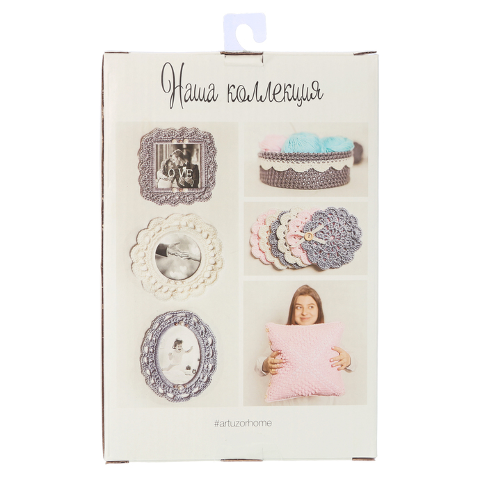 Набор для вязания : Декор в детскую комнату «Жизнь в розовом цвете», 14 х 21 х 8 см