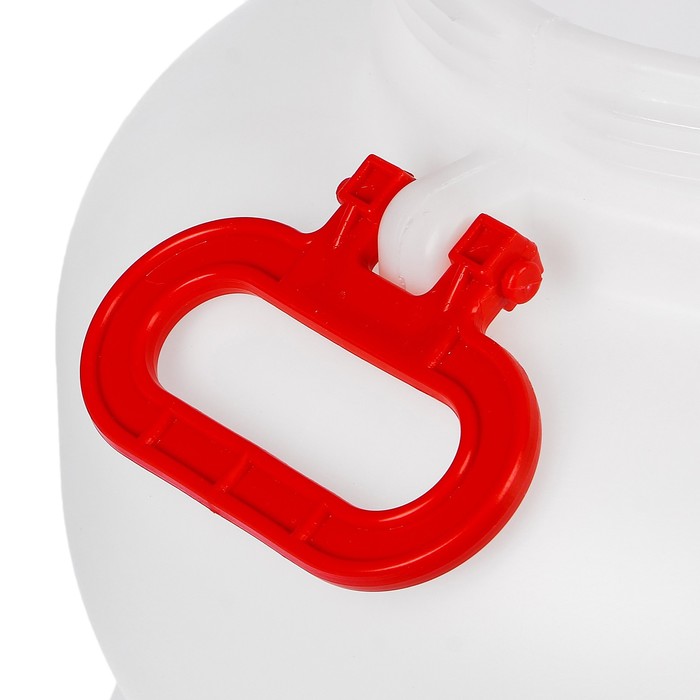 Фляга пищевая «Байкал», 20 л, с навесными ручками, белая