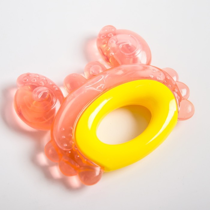 Прорезыватель для зубов «Крабик», цвета МИКС