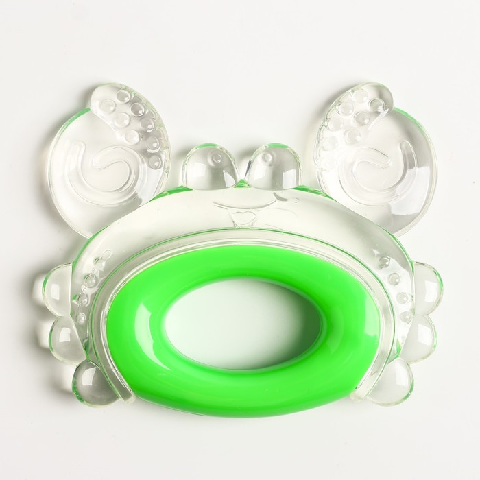 Прорезыватель для зубов «Маленький крабик», цвета МИКС