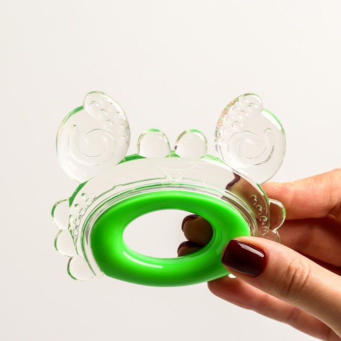 Прорезыватель для зубов «Маленький крабик», цвета МИКС