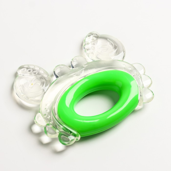 Прорезыватель для зубов «Маленький крабик», цвета МИКС