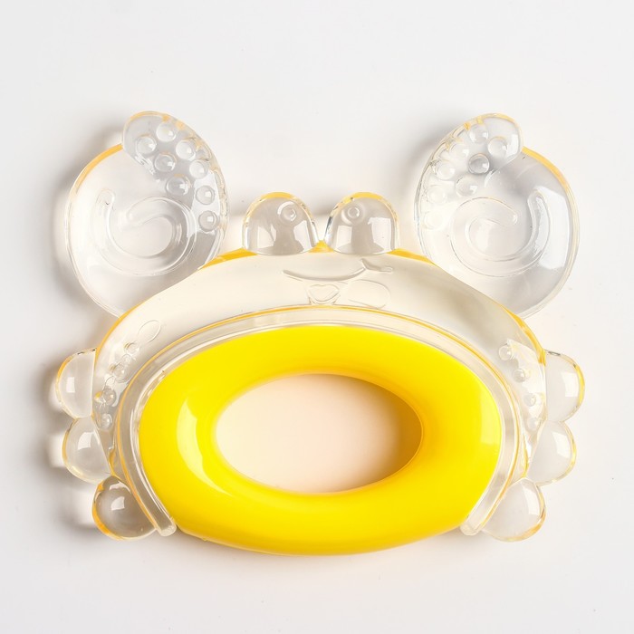 Прорезыватель для зубов «Маленький крабик», цвета МИКС