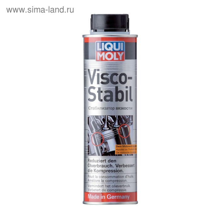цена Присадка в масло LiquiMoly стабилизатор вязкости Visco-Stabil, 300 мл