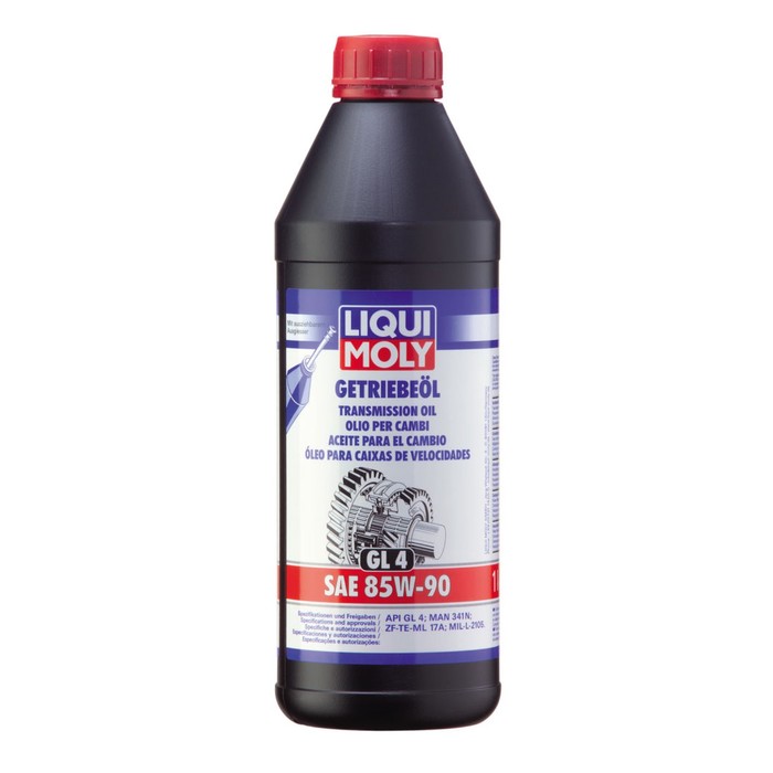 Масло трансмиссионное LiquiMoly 85W-90 Getriebeoli минер., GL4, 1 л