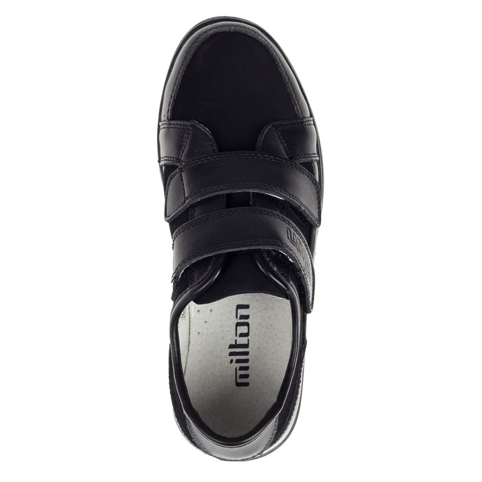 Полуботинки для школьников мальчиков арт. SВ-22425 (чёрный) (р. 35)