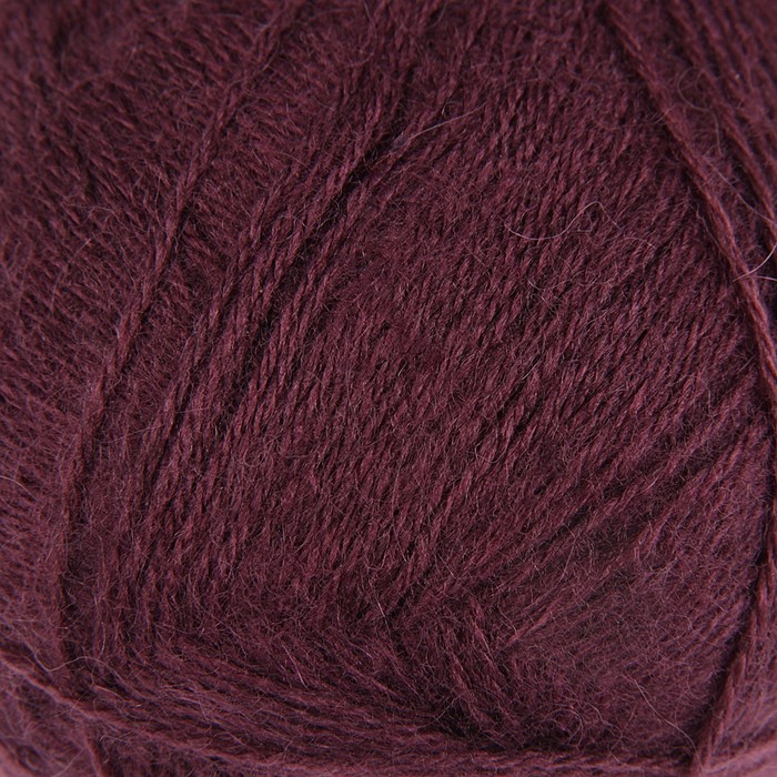 Пряжа "Angora Luks" 10% мохер, 10% шерсть, 80% акрил 550м/100г (11597 вино)