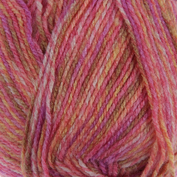 Пряжа "Bebe MIX" 100% акрил 370м/100г (86828 принт)