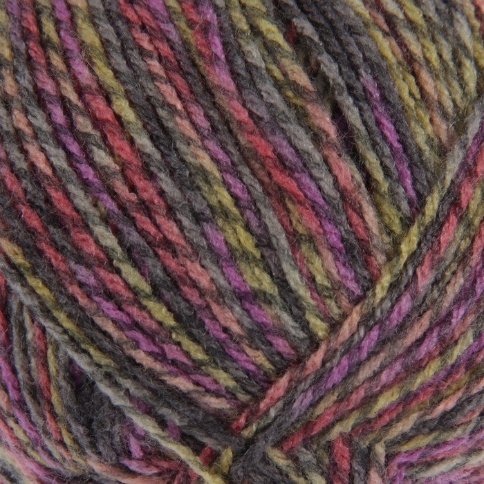 Пряжа "Bebe MIX" 100% акрил 370м/100г (86836 принт)