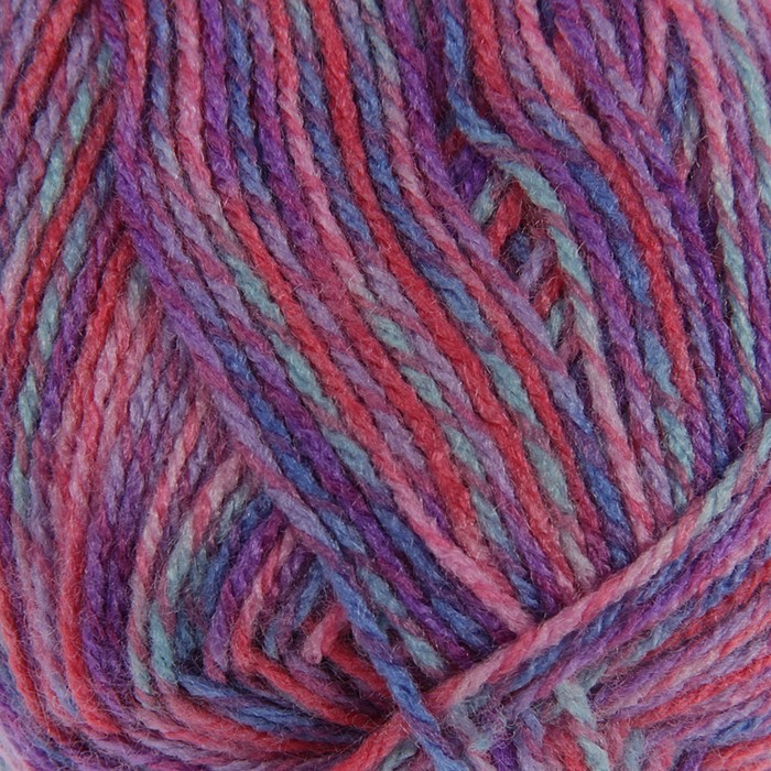 Пряжа "Bebe MIX" 100% акрил 370м/100г (86829 принт)